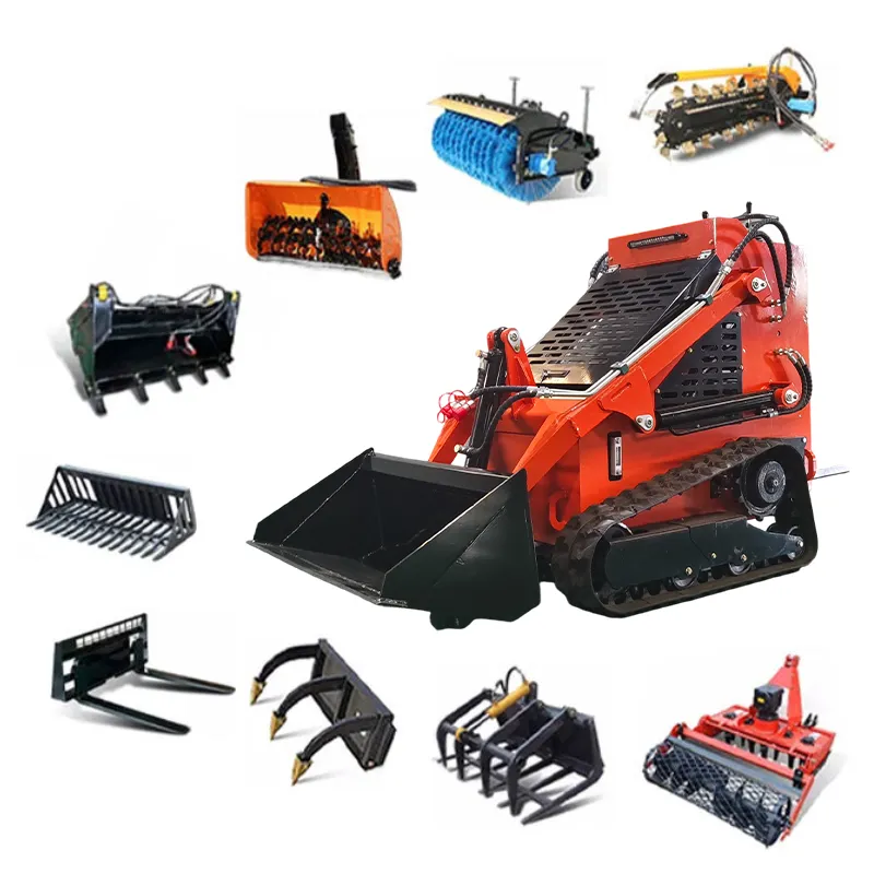 Vertical Mini Skid Steer Loader - Image 4